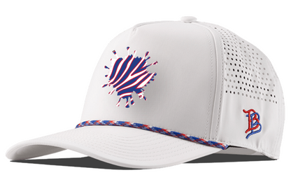 "Paint Splash" White Hat