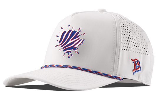 "Paint Splash" White Hat