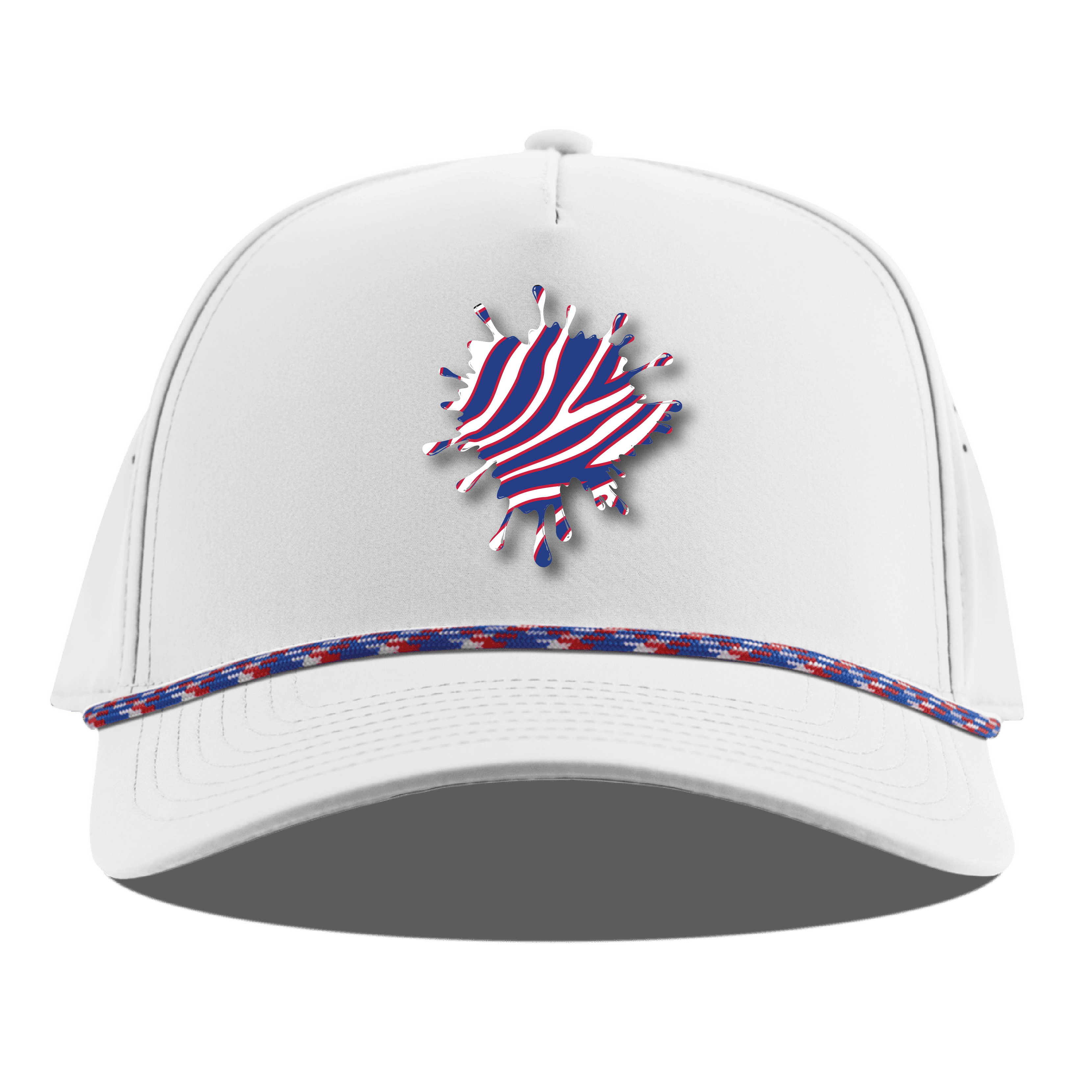 "Paint Splash" White Hat
