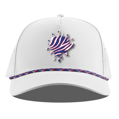 "Paint Splash" White Hat
