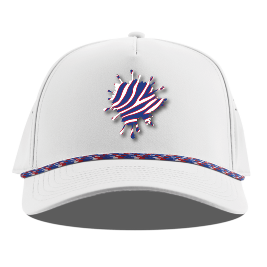 "Paint Splash" White Hat